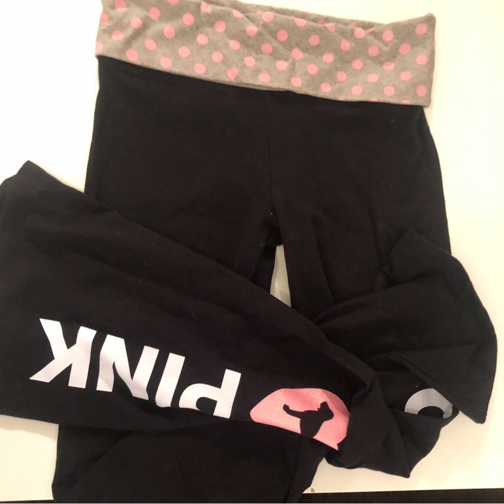 Victoria Secret PINK y2k flare leggings
